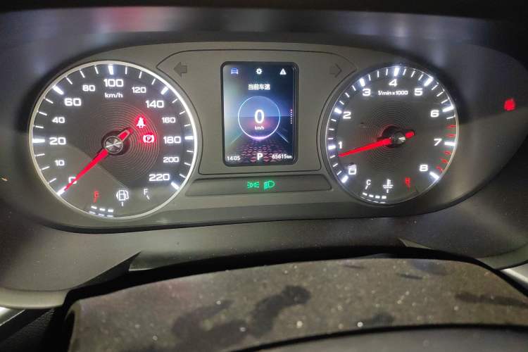 Used MG 5 2022 180 DVVT CVT Youth Luxury Edition Odometer Close Up