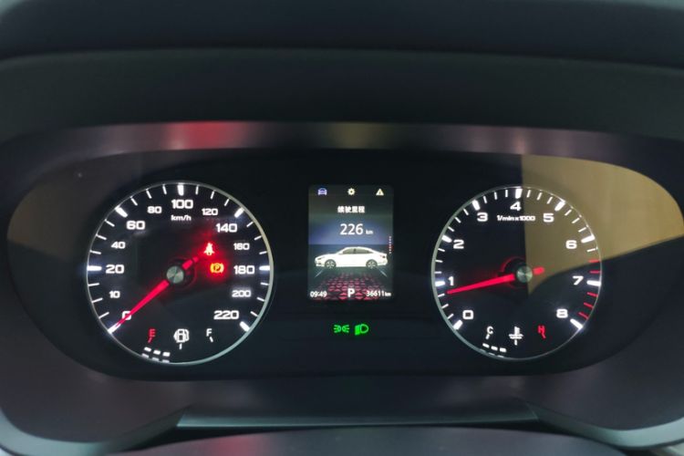 Used MG 5 2022 180 DVVT CVT Youth Luxury Edition Odometer Close Up