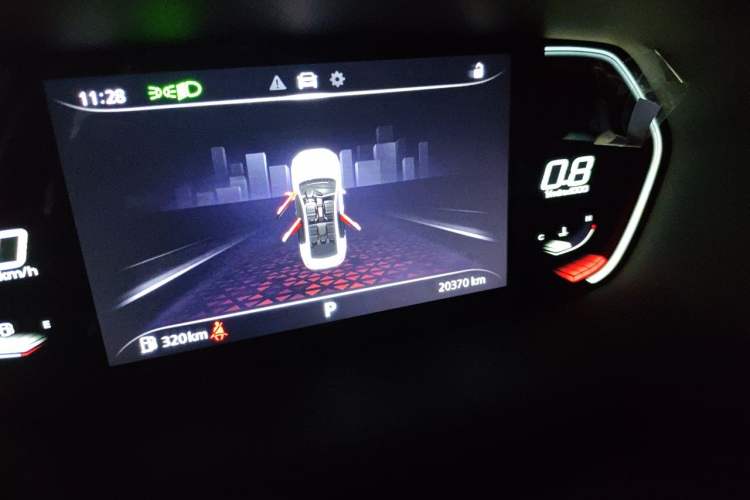 Used MG 5 2022 180 DVVT CVT Youth Luxury Edition Odometer Close Up