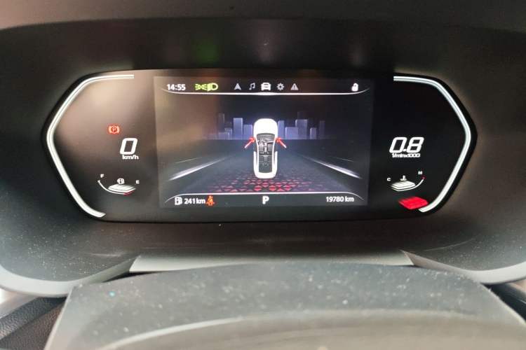 Used MG 5 2022 300TGI DCT Chao Yue Luxury Edition Odometer Close Up