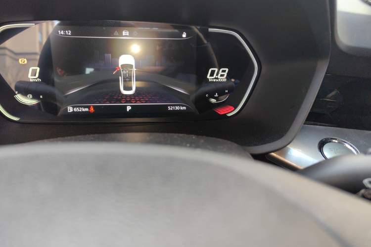 Used MG 5 2022 180 DVVT CVT Youth Luxury Edition Odometer Close Up