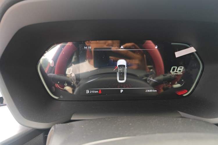 Used MG 5 2022 300TGI DCT Chao Yue Luxury Edition Odometer Close Up