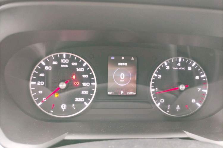 Used MG 5 2022 180 DVVT CVT Youth Style Edition Odometer Close Up