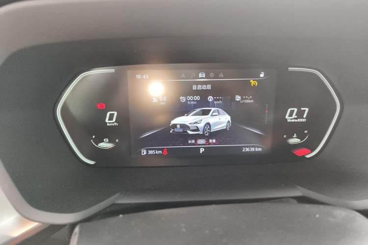 Used MG 5 2022 300TGI DCT Chao Yue Luxury Edition Instrument Cluster