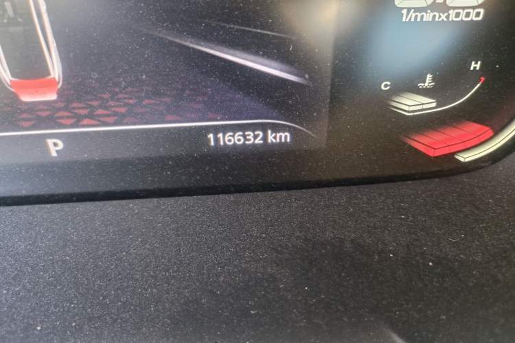 Used MG 5 2022 180 DVVT CVT Youth Luxury Edition Odometer Close Up