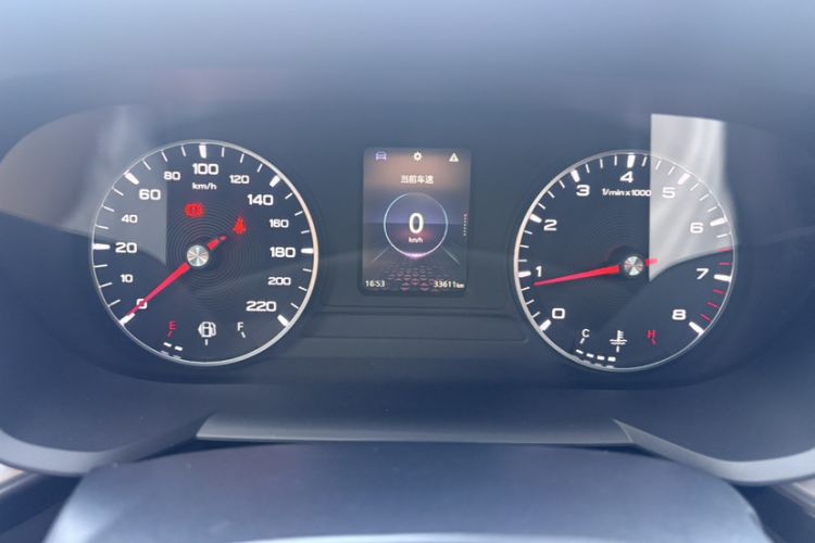 Used MG 5 2022 180 DVVT Manual Youth Luxury Edition Odometer Close Up