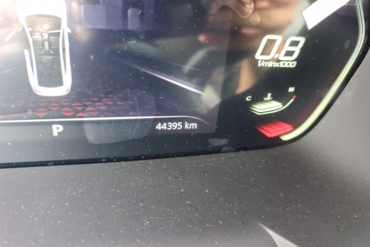 Used MG 5 2022 180 DVVT CVT Youth Luxury Edition Odometer Close Up