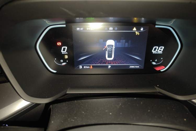 Used MG 5 2022 180 DVVT CVT Youth Luxury Edition Odometer Close Up