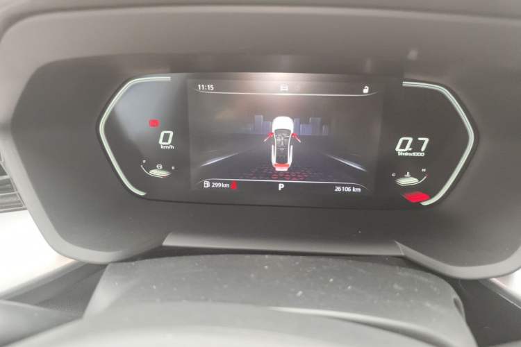 Used MG 5 2022 180 DVVT CVT Youth Luxury Edition Odometer Close Up