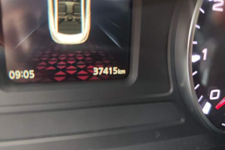 Used MG 5 2022 180 DVVT Manual Youth Style Edition Odometer Close Up