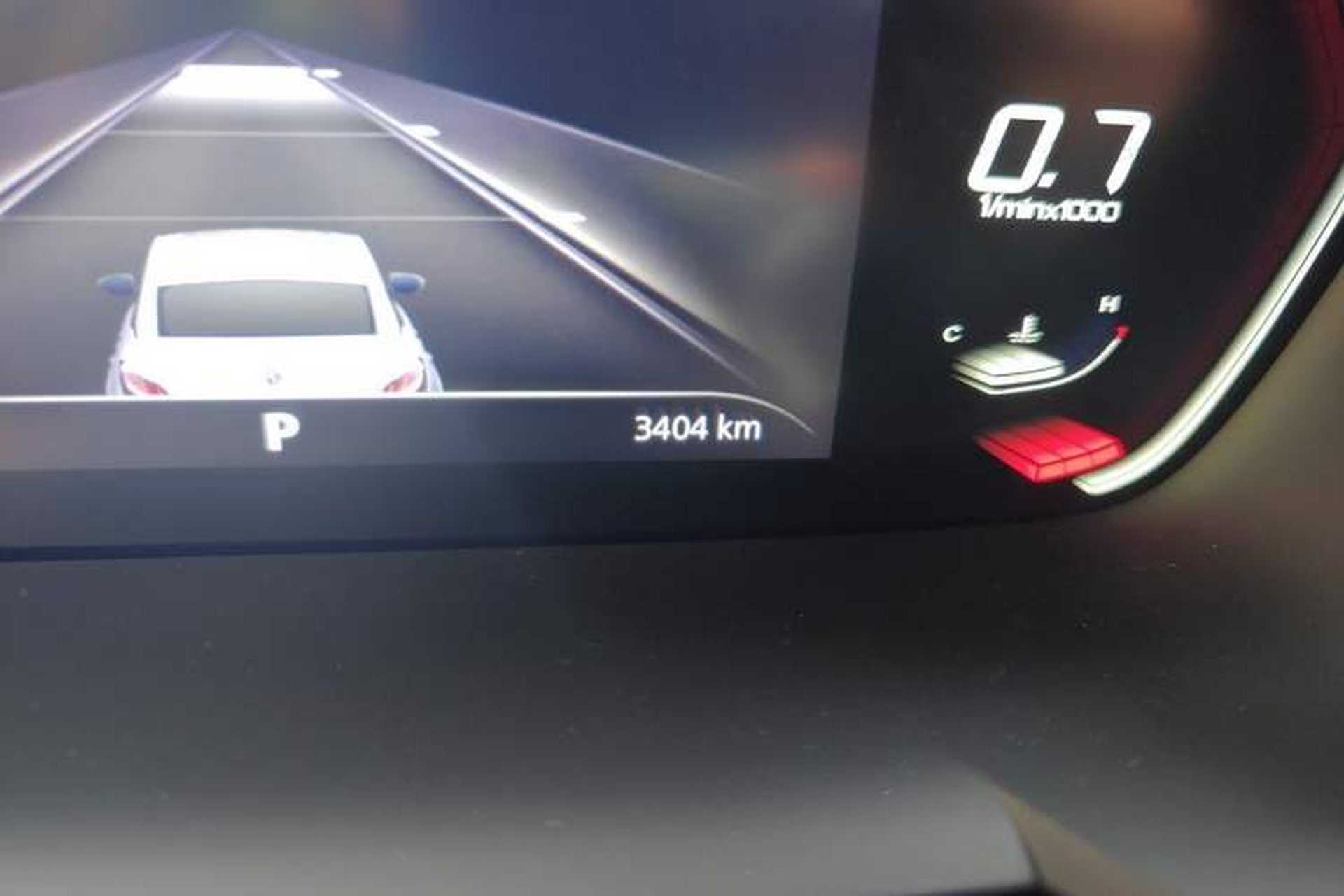 Used MG 5 2022 180 DVVT CVT Youth Flagship Edition Odometer Close Up