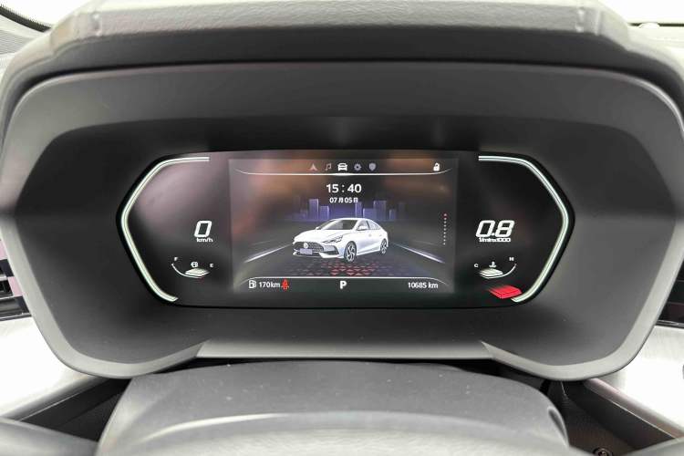 Used MG 5 2022 180 DVVT CVT Youth Flagship Edition Odometer Close Up