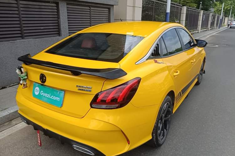 Used MG 5 2022 300TGI DCT Chao Yue Luxury Edition Rear Right 45 Deg