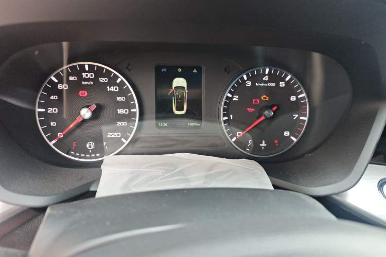 Used MG 5 2023 180 DVVT Manual Fashion Edition Odometer Close Up