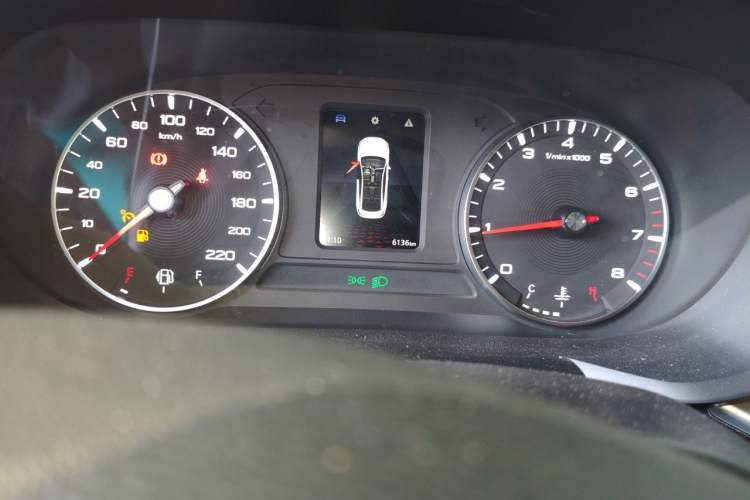 Used MG 5 2023 180 DVVT Manual Fashion Edition Odometer Close Up