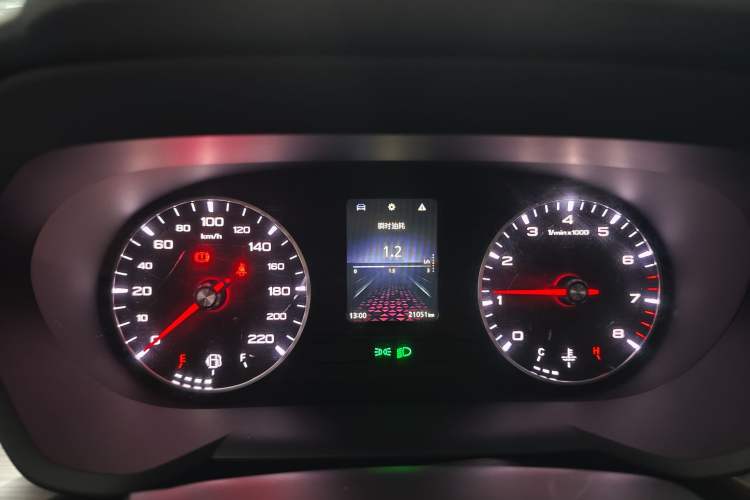 Used MG 5 2023 180 DVVT Manual Fashion Edition Odometer Close Up