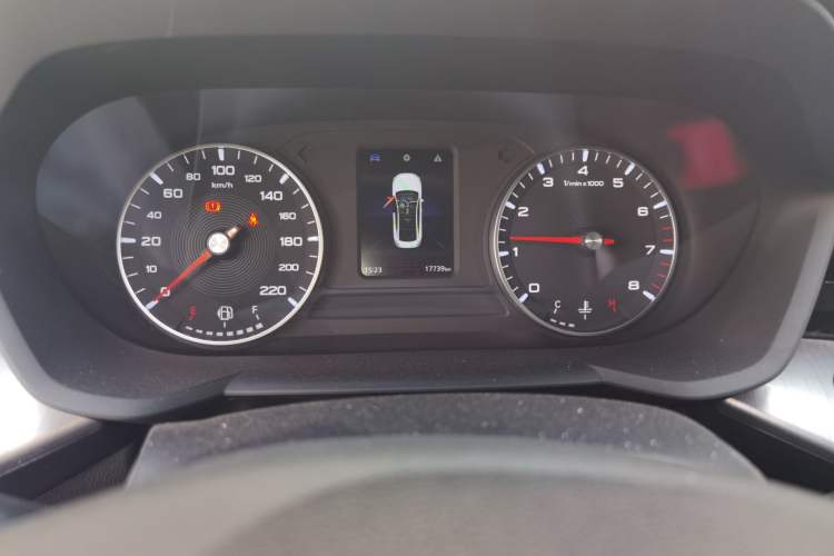 Used MG 5 2023 180 DVVT Manual Fashion Edition Odometer Close Up
