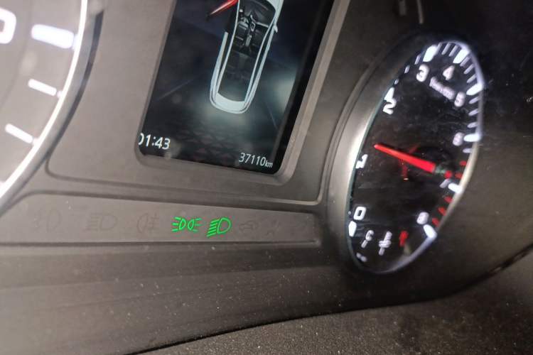 Used MG 5 2023 180 DVVT Manual Fashion Edition Odometer Close Up