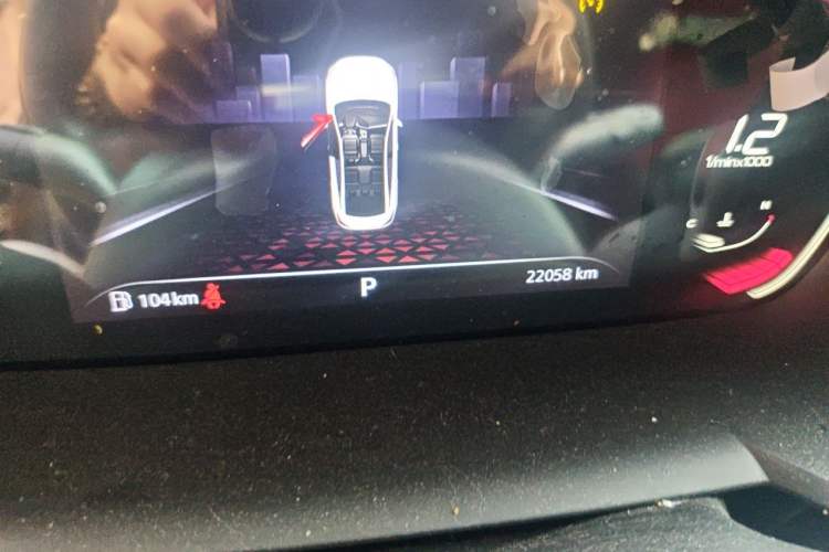 Used MG 5 2023 180 DVVT CVT Luxury Edition Odometer Close Up