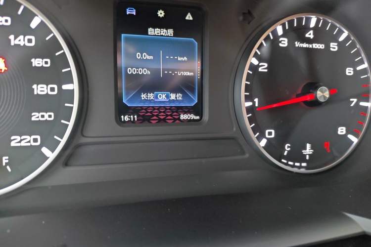 Used MG 5 2023 180 DVVT Manual Fashion Edition Odometer Close Up