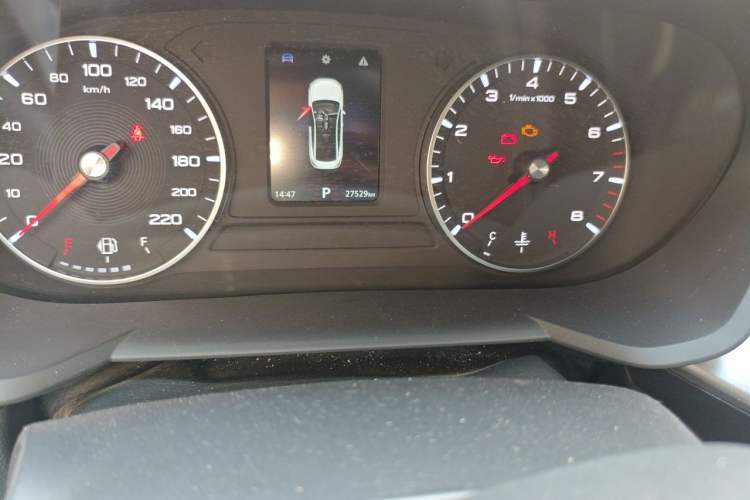 Used MG 5 2023 180 DVVT CVT Fashion Edition Odometer Close Up