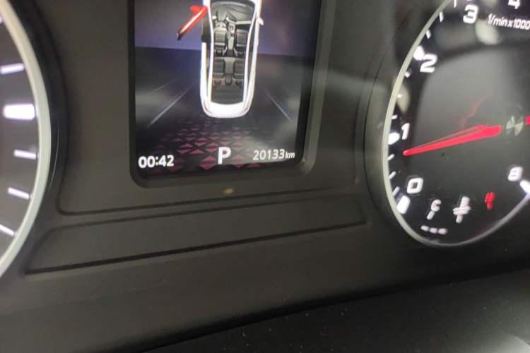 Used MG 5 2023 180 DVVT CVT Fashion Edition Odometer Close Up