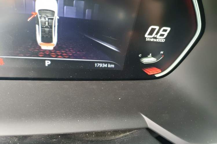 Used MG 5 2023 180 DVVT CVT Luxury Edition Odometer Close Up