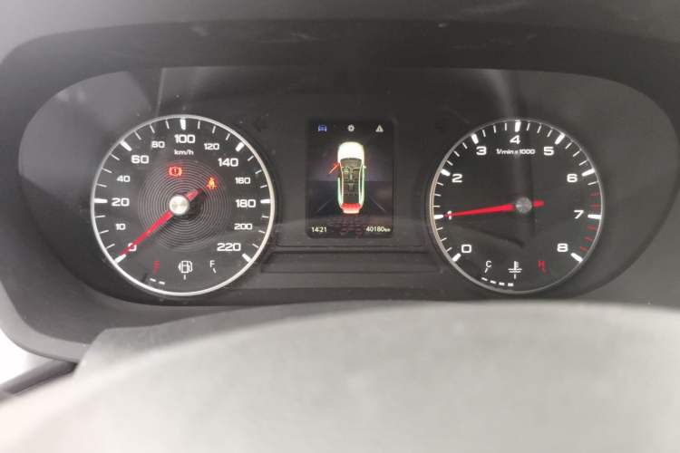 Used MG 5 2023 180 DVVT Manual Fashion Edition Odometer Close Up