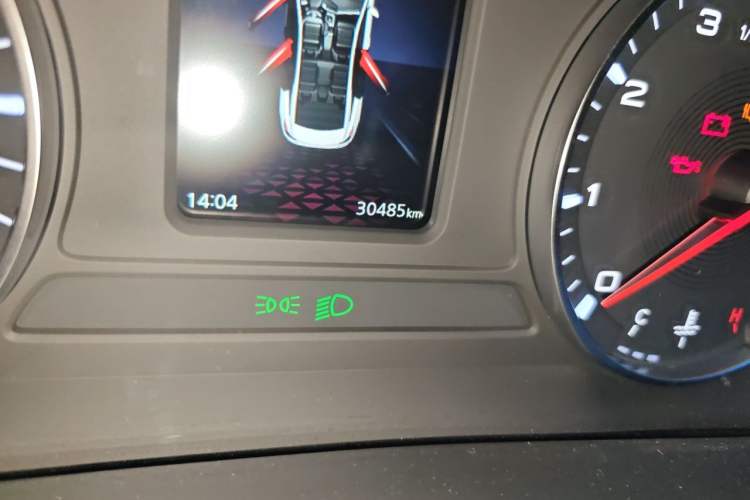 Used MG 5 2023 180 DVVT Manual Fashion Edition Odometer Close Up