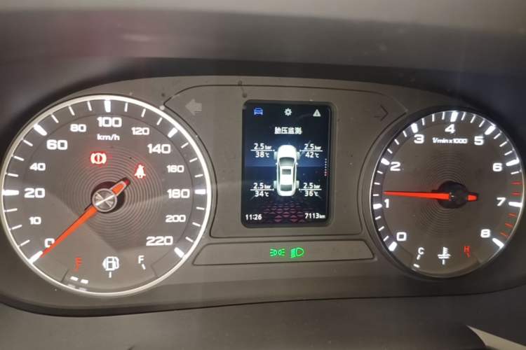 Used MG 5 2023 180 DVVT Manual Fashion Edition Odometer Close Up