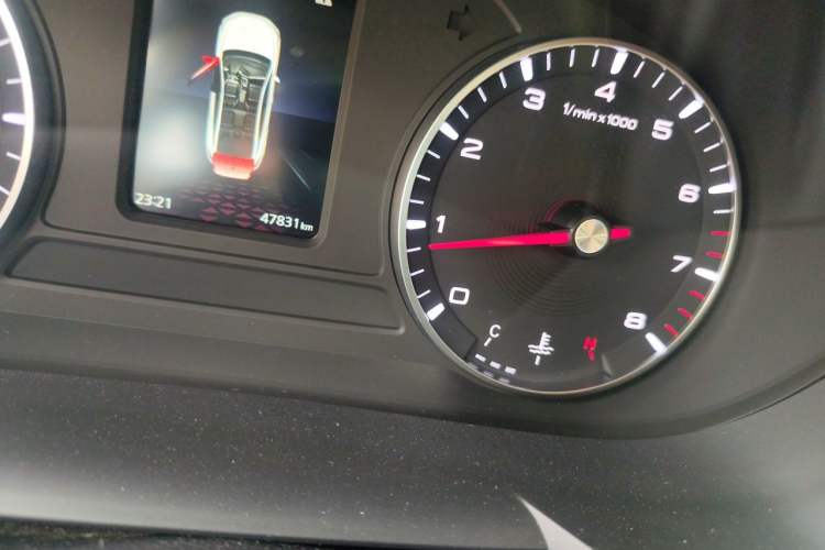 Used MG 5 2023 180 DVVT Manual Fashion Edition Odometer Close Up