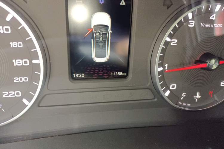 Used MG 5 2023 180 DVVT Manual Fashion Edition Odometer Close Up