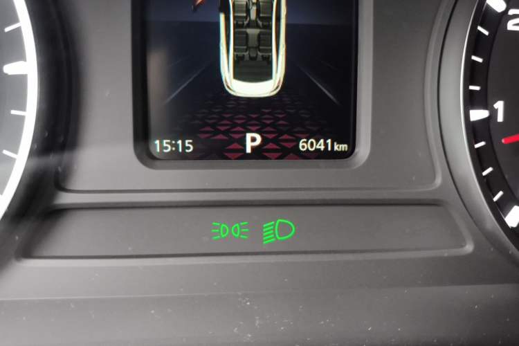 Used MG 5 2023 180 DVVT CVT Fashion Edition Odometer Close Up