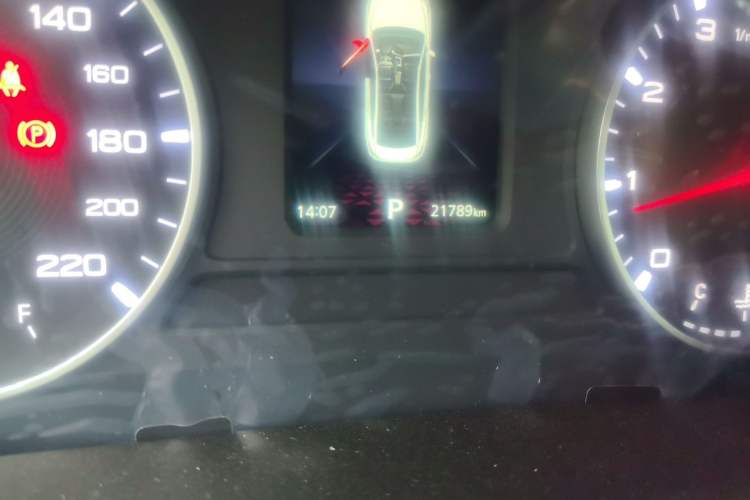 Used MG 5 2023 180 DVVT CVT Luxury Edition Odometer Close Up