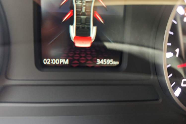 Used MG 5 2023 180 DVVT Manual Fashion Edition Odometer Close Up