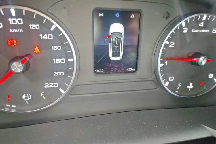 Used MG 5 2023 180 DVVT Manual Fashion Edition Odometer Close Up