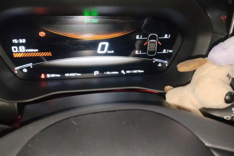 Used MG 5 2025 300TGI Global Flagship Edition Odometer Close Up