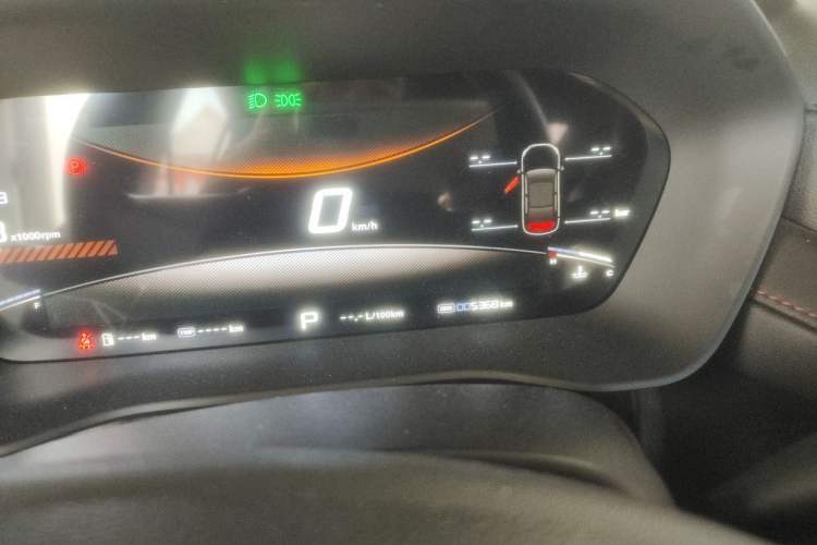Used MG 5 2025 300TGI Global Flagship Edition Odometer Close Up
