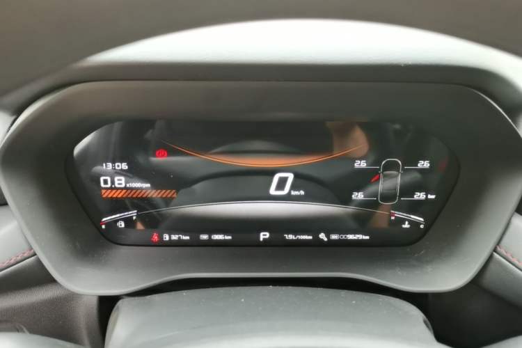 Used MG 5 2025 300TGI Global Flagship Edition Instrument Cluster