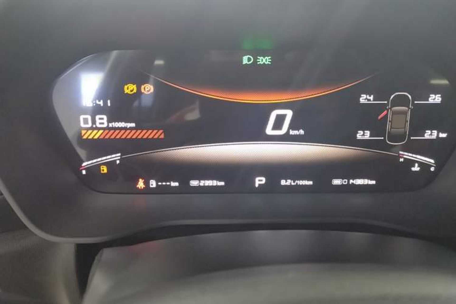 Used MG 5 2025 300TGI Global Flagship Edition Instrument Cluster