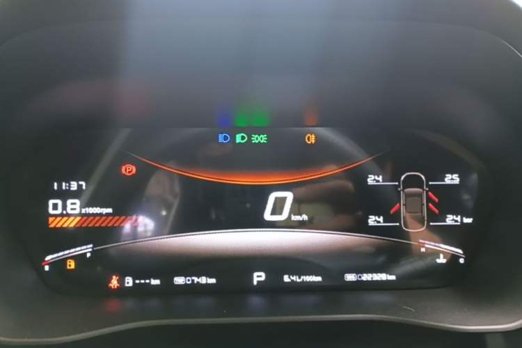 Used MG 5 2025 180 DVVT Global Luxury Edition Instrument Cluster