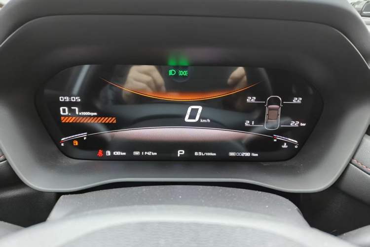 Used MG 5 2025 180 DVVT Global First Edition Odometer Close Up