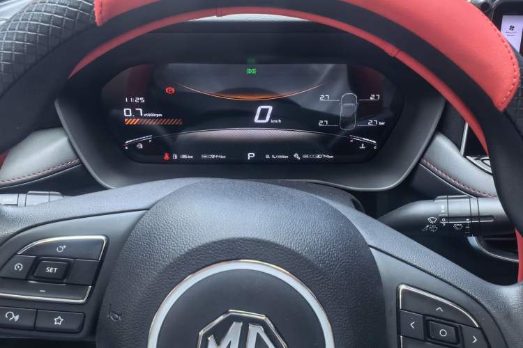 Used MG 5 2025 300TGI Global Flagship Edition Odometer Close Up