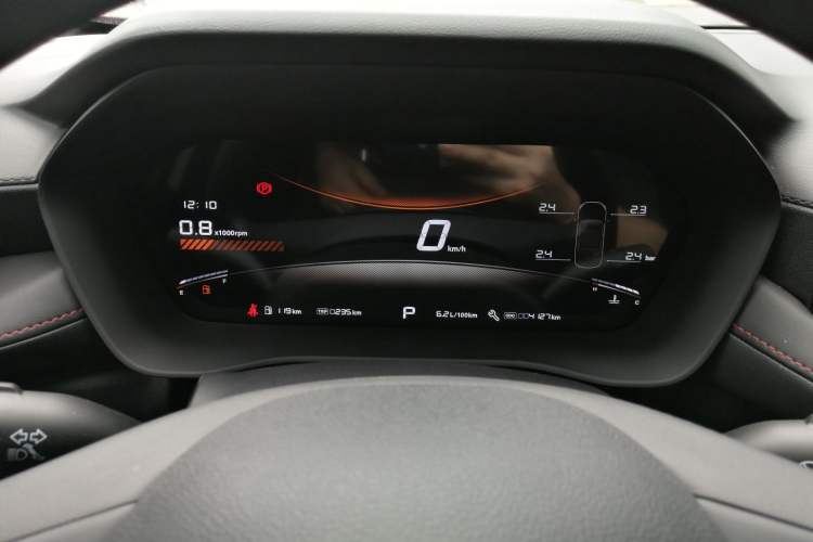 Used MG 5 2025 300TGI Global Flagship Edition Odometer Close Up