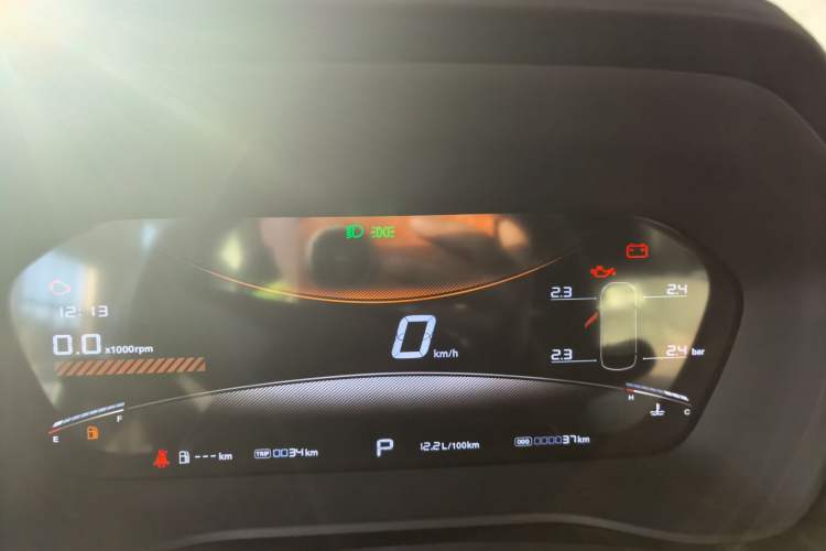 Used MG 5 2026 Model 180DVVT Global Early-Bird Edition Odometer Close Up