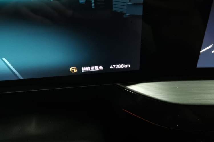 Used MG 5 Scorpio 2022 1.5T Trophy Sport Flagship Edition Odometer Close Up