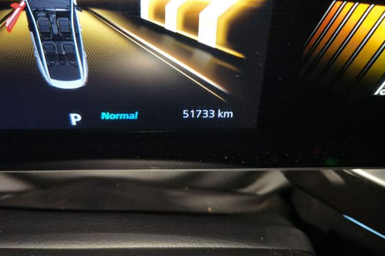 Used MG 5 Scorpio 2022 1.5T Trophy Sport Luxurious Edition Odometer Close Up