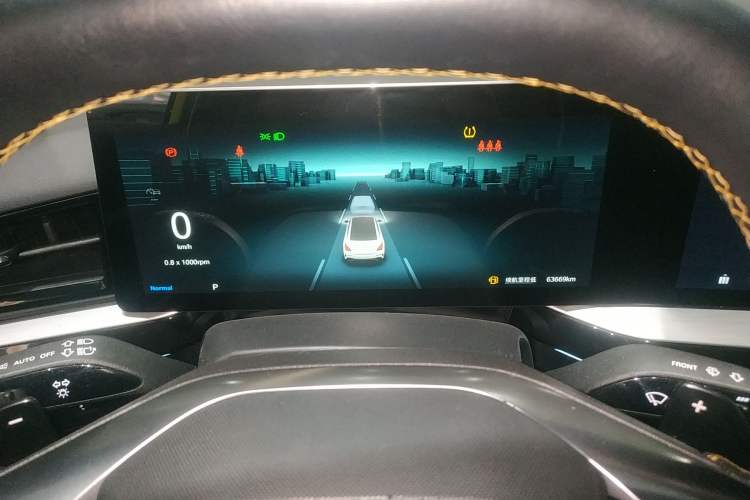 Used MG 5 Scorpio 2022 1.5T Trophy Sport Flagship Edition Instrument Cluster