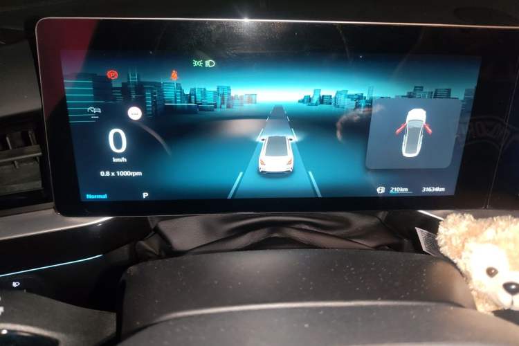 Used MG 5 Scorpio 2022 1.5T Trophy Sport Flagship Edition Instrument Cluster