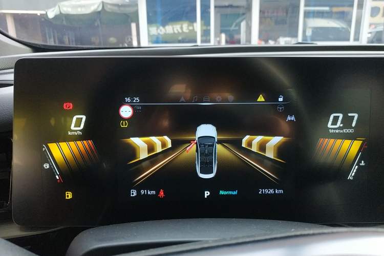Used MG 5 Scorpio 2022 1.5T Trophy Sport Luxurious Edition Instrument Cluster